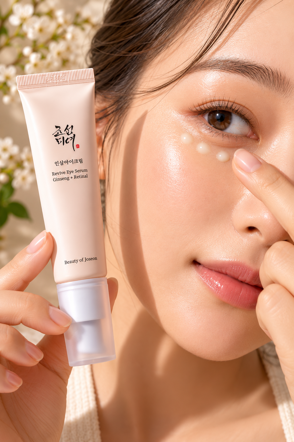 Beauty of Joseon Revive Eye Serum – démonstration contour des yeux
